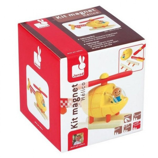 Designer magnetic Janod Helicopter (J05206) Designer magnetic Janod Helicopter (J05206)