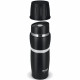 Lamart thermos black with a white band of 0.48 l (LT4052) Lamart thermos black with a white band of 0.48 l (LT4052)