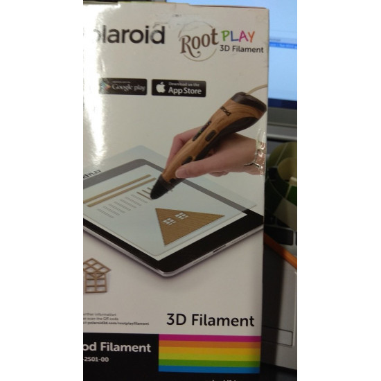 A set of thread of 1.75 mm of WOOD (tree) for the ROOT (PL-2501-00) 3D Polaroid handle A set of thread of 1.75 mm of WOOD (tree) for the ROOT (PL-2501-00) 3D Polaroid handle