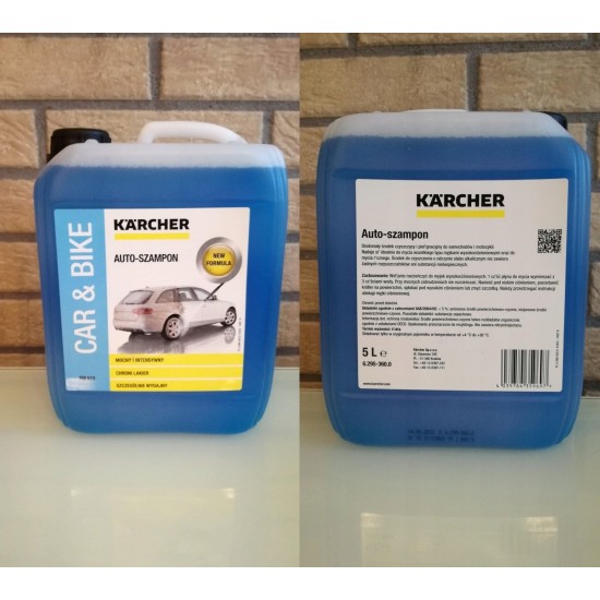 Automobile shampoo of Karcher of 5 l (6.295-360.0) Automobile shampoo of Karcher of 5 l (6.295-360.0)