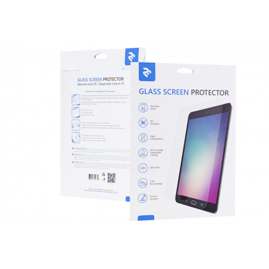 Скло 2E для Samsung Galaxy Tab A 10.5 (T590/T595) 2.5D Clear Скло 2E для Samsung Galaxy Tab A 10.5 (T590/T595) 2.5D Clear