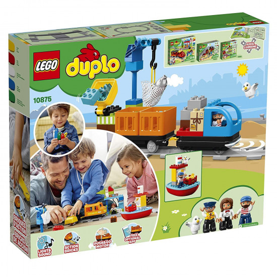 Конструктор LEGO DUPLO Грузовой поезд (10875) Конструктор LEGO DUPLO Грузовой поезд (10875)