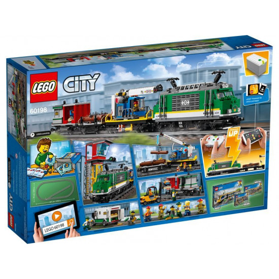 Конструктор LEGO City Грузовой поезд (60198 L) Конструктор LEGO City Грузовой поезд (60198 L)