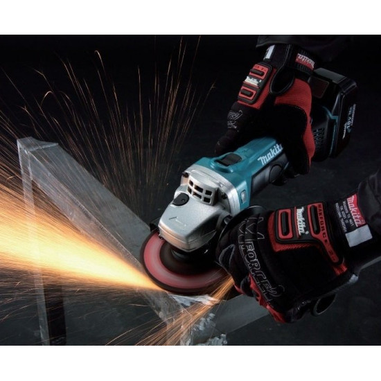 Аккумуляторная угловая шлифмашина Makita DGA452RFE Аккумуляторная угловая шлифмашина Makita DGA452RFE