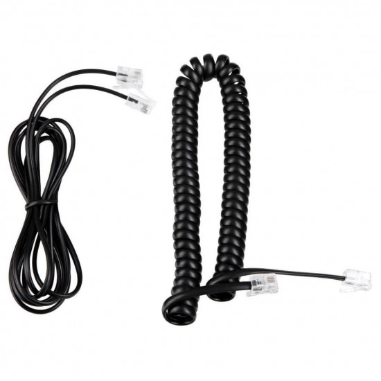 Phone cord 2E AP-410 Black Phone cord 2E AP-410 Black