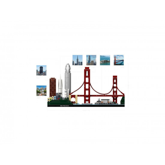 Конструктор LEGO Architecture Сан-Франциско (21043) Конструктор LEGO Architecture Сан-Франциско (21043)