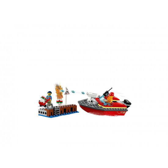 Конструктор LEGO City Пожар на причале (60213) Конструктор LEGO City Пожар на причале (60213)