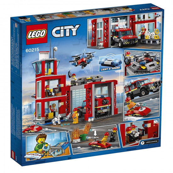 Конструктор LEGO City Пожарное депо (60215 L) Конструктор LEGO City Пожарное депо (60215 L)