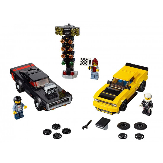 Конструктор LEGO Creator Автомобили 2018 Dodge Challenger SRT Demon и 1970 Dodge Charger R / T (75893) Конструктор LEGO Creator Автомобили 2018 Dodge Challenger SRT Demon и 1970 Dodge Charger R / T (75893)