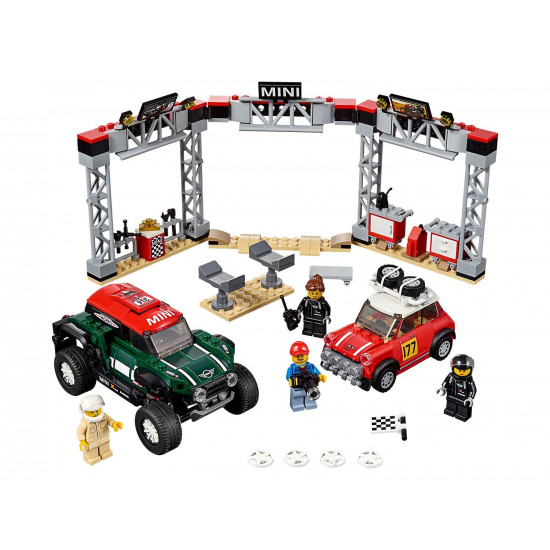 Конструктор LEGO Creator Автомобили 1967 Mini Cooper S Rally и 2018 MINI John Cooper Works Buggy (75894) Конструктор LEGO Creator Автомобили 1967 Mini Cooper S Rally и 2018 MINI John Cooper Works Buggy (75894)
