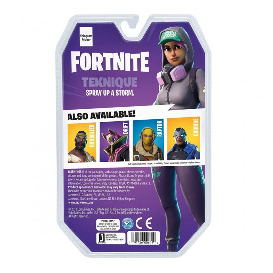 Ігрова колекційна фігурка Fortnite Solo Mode Teknique (FNT0015) Ігрова колекційна фігурка Fortnite Solo Mode Teknique (FNT0015)