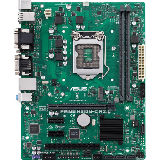Материнcкая плата ASUS PRIME H310M-C R2.0 Материнcкая плата ASUS PRIME H310M-C R2.0