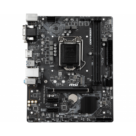 Maternal MSI H310M PRO-M2 PLUS board Maternal MSI H310M PRO-M2 PLUS board
