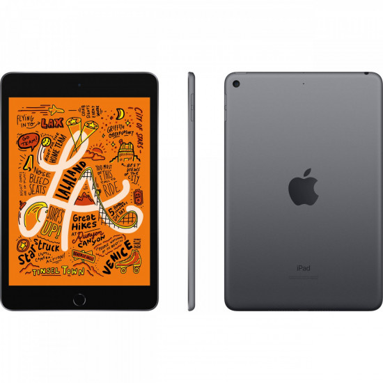Планшет Apple iPad mini 5 Wi-Fi + 4G 64GB Space Grey (MUX52RK/A) 2019 Планшет Apple iPad mini 5 Wi-Fi + 4G 64GB Space Grey (MUX52RK/A) 2019