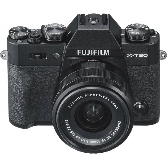 Camera FUJIFILM X-T30 + XC 15-45mm F3.5-5.6 Black (16619267) Camera FUJIFILM X-T30 + XC 15-45mm F3.5-5.6 Black (16619267)