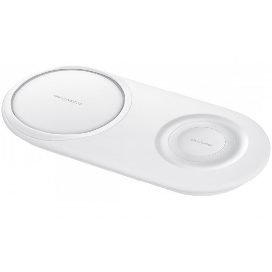 Беспроводное зарядное устройство Samsung Wireless Charger Duo EP-P5200 White Беспроводное зарядное устройство Samsung Wireless Charger Duo EP-P5200 White