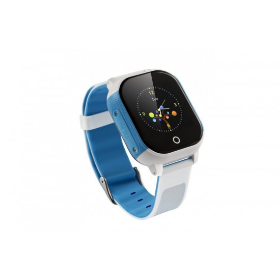 Children's watch phones with the GPS GOGPS ME K23 tracker blue with white (K23BLWH) Children's watch phones with the GPS GOGPS ME K23 tracker blue with white (K23BLWH)