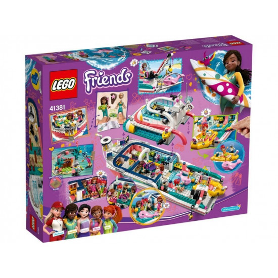 Конструктор LEGO Friends Рятувальний човен (41381) Конструктор LEGO Friends Рятувальний човен (41381)