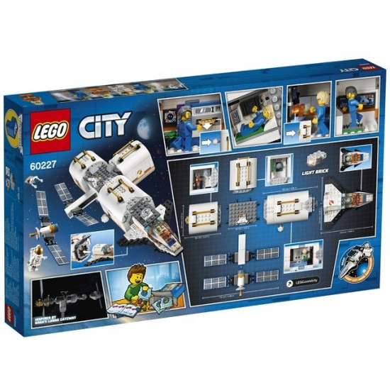 Конструктор LEGO City Космическая станция на Луне (60227) Конструктор LEGO City Космическая станция на Луне (60227)