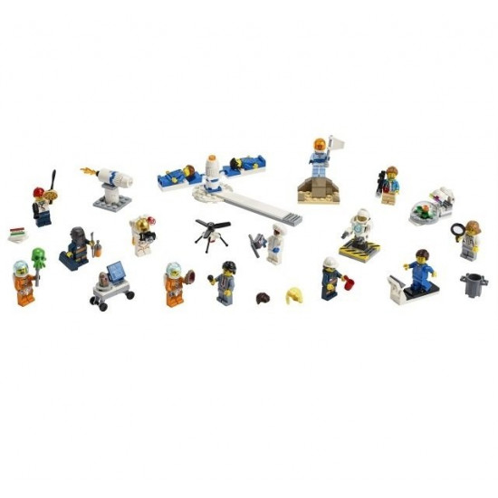 Конструктор LEGO City Набор фигурок Разработки и исследования в области космической техники (60230) Конструктор LEGO City Набор фигурок Разработки и исследования в области космической техники (60230)