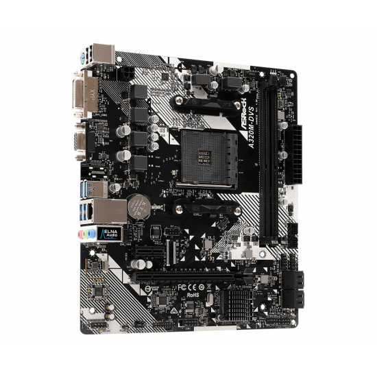 ASRock A320M-DVS motherboard ASRock A320M-DVS motherboard