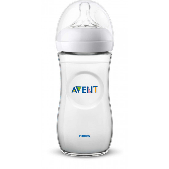 Бутылочка для кормления Avent Natural 330 мл (SCF036/17) Бутылочка для кормления Avent Natural 330 мл (SCF036/17)