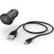 Автомобильное зарядное устройство Hama 1A + microUSB Cable Black Автомобильное зарядное устройство Hama 1A + microUSB Cable Black
