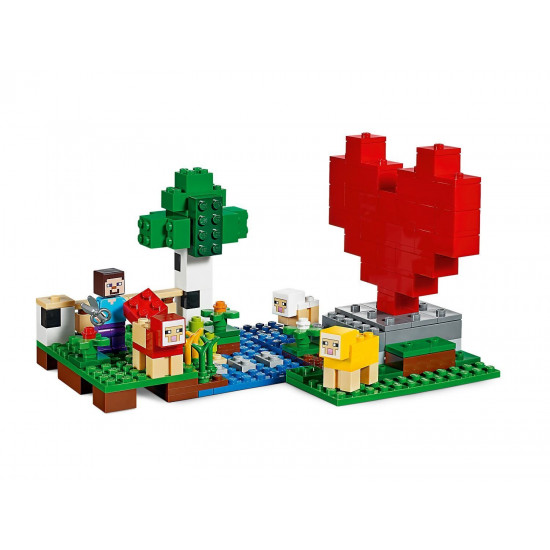 Конструктор LEGO Minecraft Ферма шерсти (21153) Конструктор LEGO Minecraft Ферма шерсти (21153)