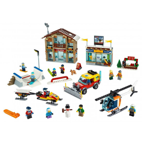 Конструктор LEGO City Гірськолижний курорт (60203) Конструктор LEGO City Гірськолижний курорт (60203)