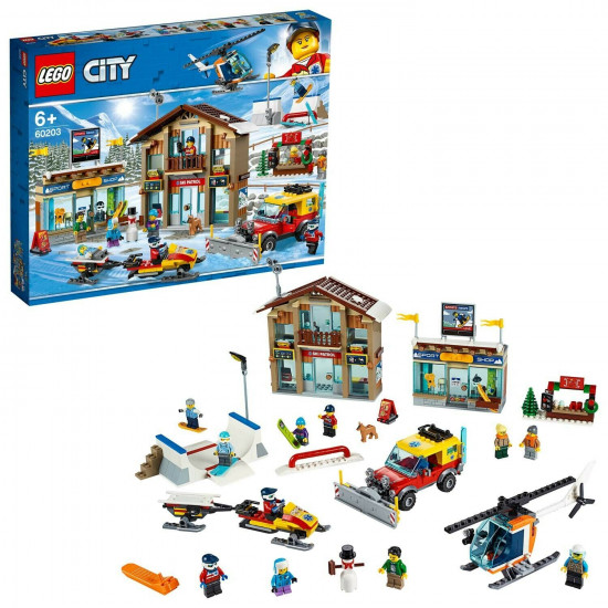 Конструктор LEGO City Гірськолижний курорт (60203) Конструктор LEGO City Гірськолижний курорт (60203)