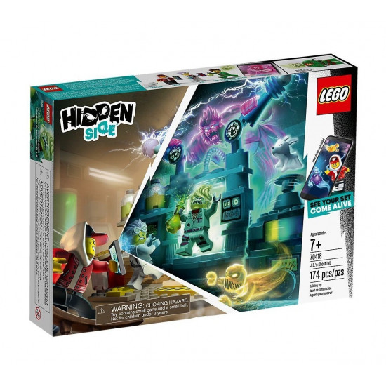 Конструктор LEGO Hidden Side Примарна лабораторія Джей Бі (70418) Конструктор LEGO Hidden Side Примарна лабораторія Джей Бі (70418)