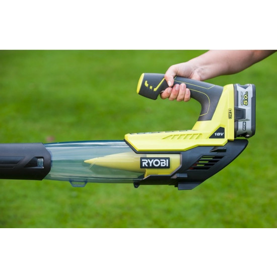 The blower accumulator Ryobi ONE + Hybrid OBL18JB (without joint stock bank and the memory) The blower accumulator Ryobi ONE + Hybrid OBL18JB (without joint stock bank and the memory)