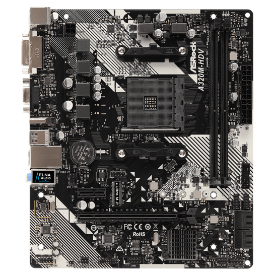 Материнська плата ASRock A320M-HDV R4.0 Материнська плата ASRock A320M-HDV R4.0