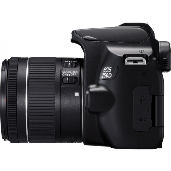 CANON EOS camera 250D 18-55 IS STM Black (3454C007) CANON EOS camera 250D 18-55 IS STM Black (3454C007)