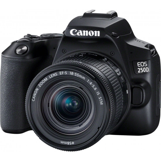 CANON EOS camera 250D 18-55 IS STM Black (3454C007) CANON EOS camera 250D 18-55 IS STM Black (3454C007)