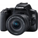CANON EOS camera 250D 18-55 IS STM Black (3454C007) CANON EOS camera 250D 18-55 IS STM Black (3454C007)