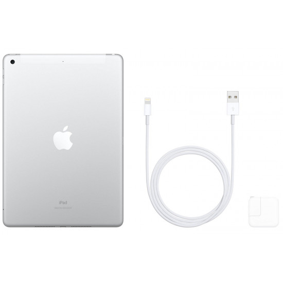 Планшет Apple iPad 10.2 Wi-Fi + 4G 128GB Silver (MW6F2RK/A) 2019 Планшет Apple iPad 10.2 Wi-Fi + 4G 128GB Silver (MW6F2RK/A) 2019
