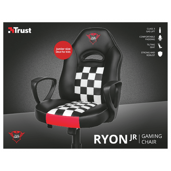Chair game Trust RYON JUNIOR BLACK Chair game Trust RYON JUNIOR BLACK