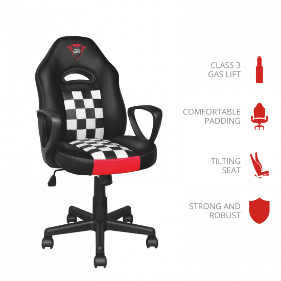 Chair game Trust RYON JUNIOR BLACK Chair game Trust RYON JUNIOR BLACK
