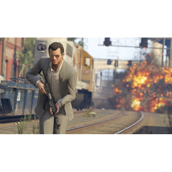 Гра Grand Theft Auto V Premium Online Edition (Xbox One, Російські субтитри) Знижки до 40% на ігри для PS4 і Xbox One! Гра Grand Theft Auto V Premium Online Edition (Xbox One, Російські субтитри) Знижки до 40% на ігри для PS4 і Xbox One!