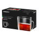 A set of cups with Ardesto handles with double walls for latte, 270 ml, 2 pieces (AR2627G) A set of cups with Ardesto handles with double walls for latte, 270 ml, 2 pieces (AR2627G)