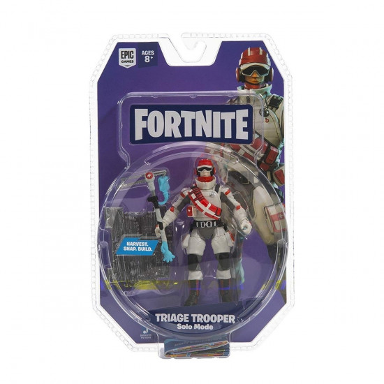 Колекційна фігурка Fortnite Solo Mode Triage Trooper S3 (FNT0099) Колекційна фігурка Fortnite Solo Mode Triage Trooper S3 (FNT0099)
