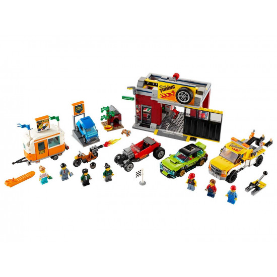 Конструктор LEGO City Тюнинг-мастерская (60258) Конструктор LEGO City Тюнинг-мастерская (60258)