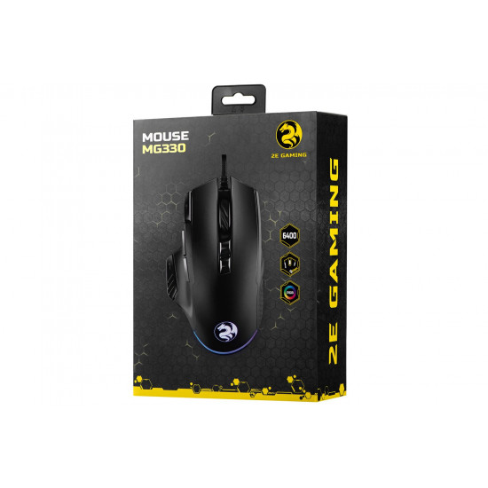 Ігрова мишка 2E Gaming MG330 RGB USB Black (2E-MG330UB) Ігрова мишка 2E Gaming MG330 RGB USB Black (2E-MG330UB)