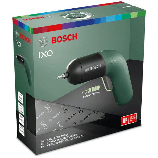 Accumulator shurupover of Bosch of IXO VI, LED Accumulator shurupover of Bosch of IXO VI, LED