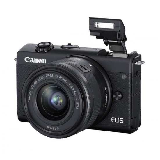 CANON EOS M200 camera + 15-45 IS STM + 55-200 IS STM (3699C030) CANON EOS M200 camera + 15-45 IS STM + 55-200 IS STM (3699C030)