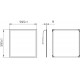 Lamp ceiling Philips RC091V LED34S/865 PSU W60L60 RU Lamp ceiling Philips RC091V LED34S/865 PSU W60L60 RU