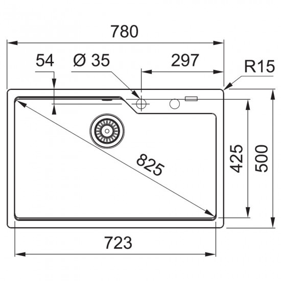 Кухонная мойка Franke BASIS UBG 610-78 графит (114.0574.958) Кухонная мойка Franke BASIS UBG 610-78 графит (114.0574.958)