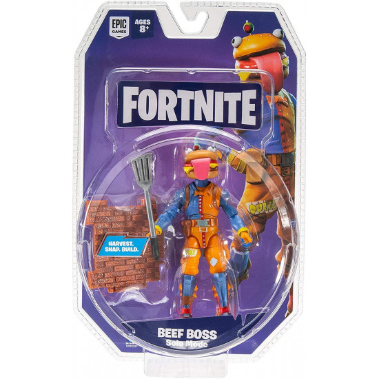 Collection figure of Fortnite Solo Mode Beef Boss S4 (FNT0257) Collection figure of Fortnite Solo Mode Beef Boss S4 (FNT0257)