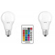 Lamp LED OSRAM LED A60 9W 806Lm 2700K+RGB E27 remote control panel Lamp LED OSRAM LED A60 9W 806Lm 2700K+RGB E27 remote control panel